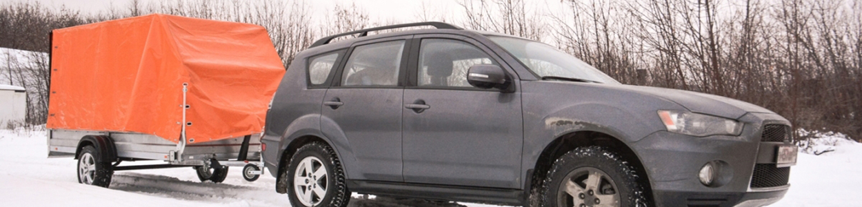 Рекомендации по вождению автомобиля с прицепом зимой